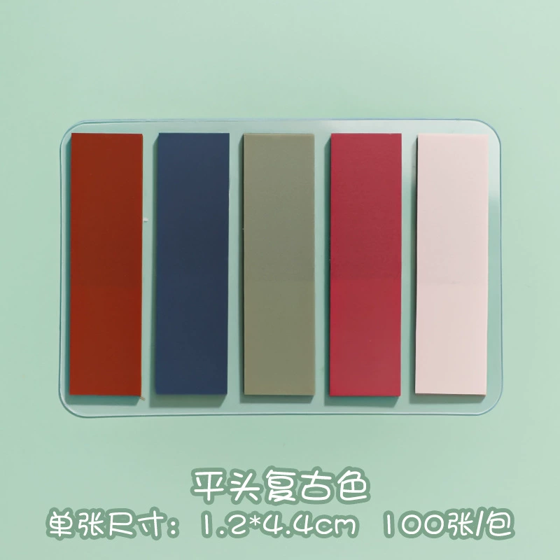 Index Tabs Pack — removable writeable stickers, Morandi/Retro/Macaron covers, flat/arrow/extract