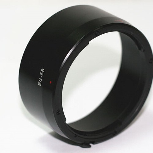 批发EF 50mm f/1.8 STM镜头 遮阳罩 新小痰盂50 1.8 ES-68遮光罩
