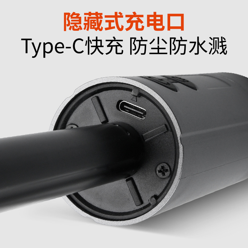 クロスボーダー人気多機能伸縮ブラケットキャンプライト270 ° 調節補光灯屋外キャンプズーム懐中電灯