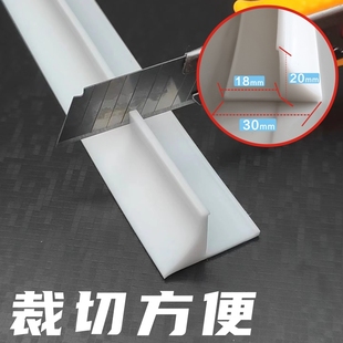 Waterproof Countertop Edge Guard for Sink, Stove, Cabinet, Basin, Kitchen Countertop, and Sink Edge Protection