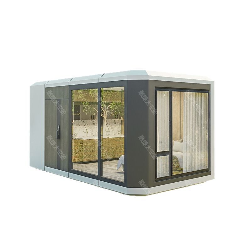 Rongjie Space cápsula habitación móvil B & B capsule house solárium al aire libre cielo estrellado cápsula de manzana transfronteriza