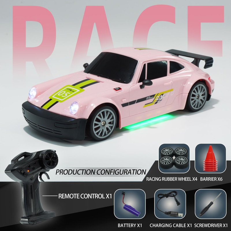 Special Offer Cross-Border Mini Climbing Remote Control Off-Road Vehicle for Boys and Children, High-Speed Short Truck Four-Wheel Drive Racing Model