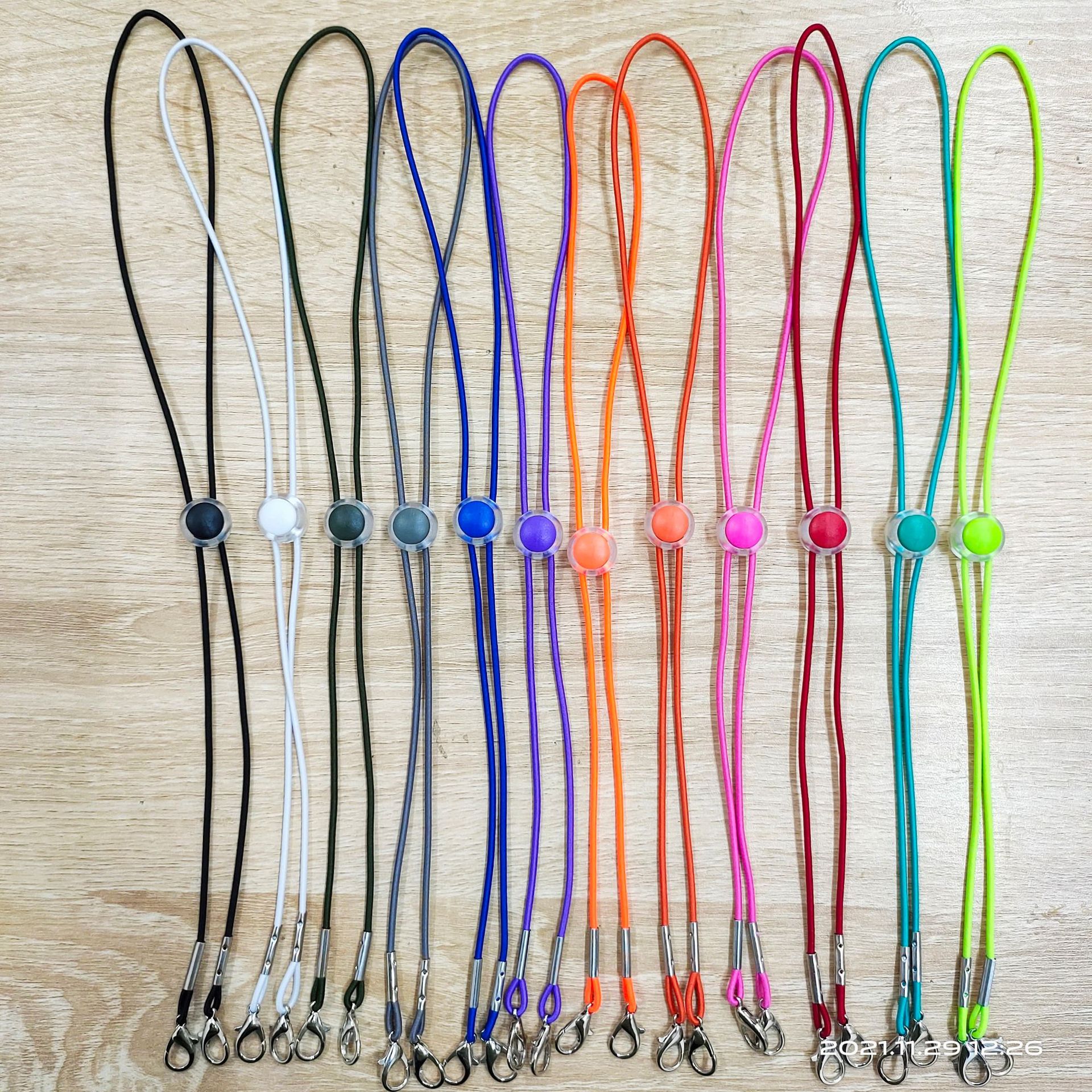 可调节口罩绳 成人儿童口罩挂绳彩色 学生耳带防丢失挂绳 现货