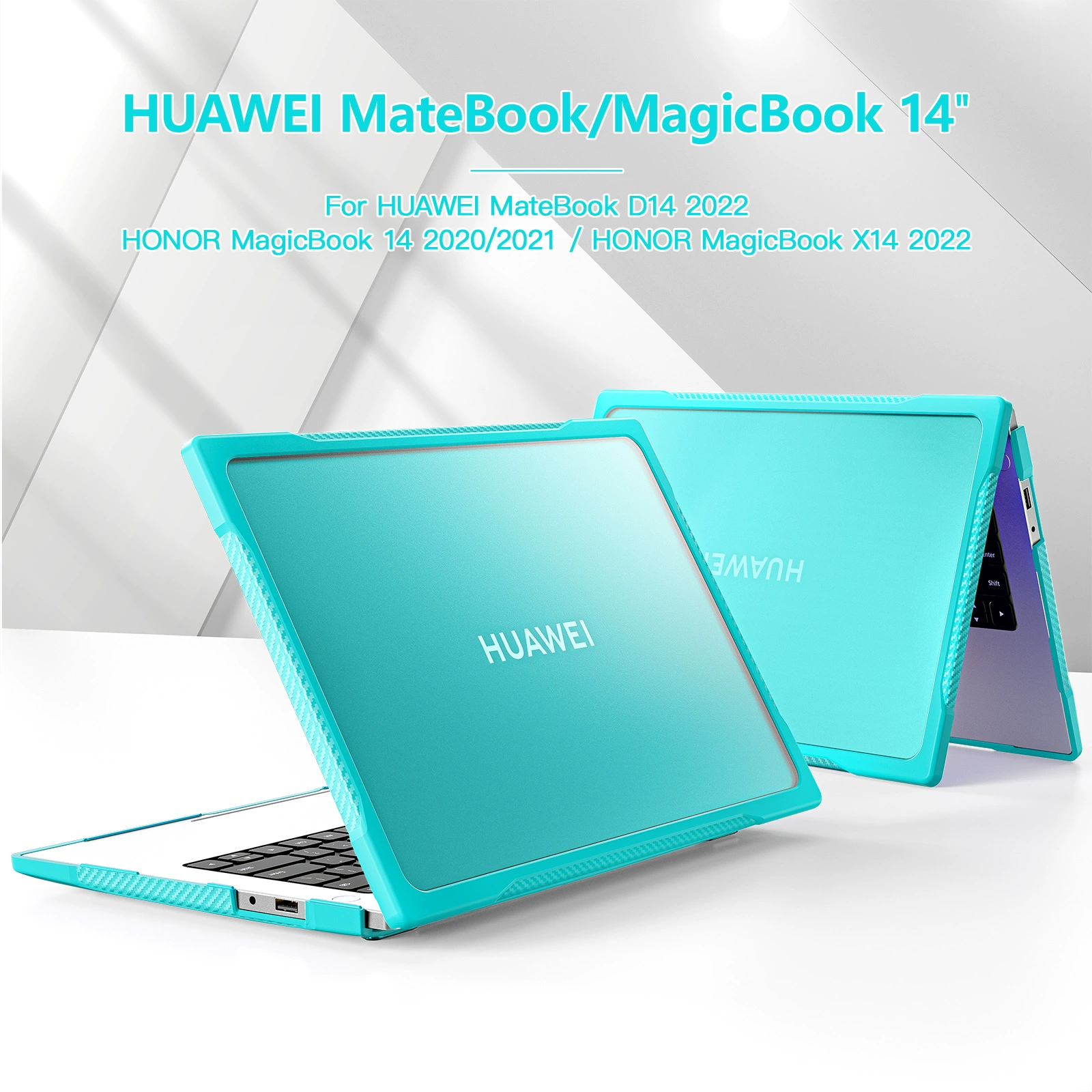 Ноутбучный чехол из матового защитного корпуса совместимый с Huawei, Honor, для ноутбука, MagicBook, X14