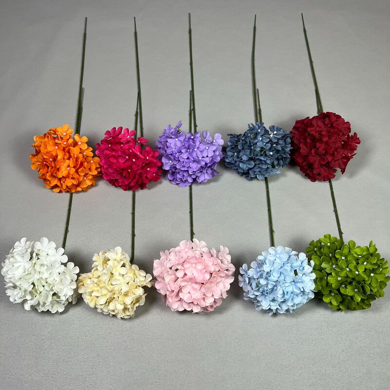 Simulation Hydrangea 72 Cross-border Wholesale Simulation Flower Decorative Ornaments Fake Flower Decorative Simulation Flower Scene Layout Silk Flower Simulation Hydrangea 72 Cross-border Wholesale Simulation Flower Decorative Ornaments Fake Flower Decorative Simulation Flower Scene Layout Silk Flower