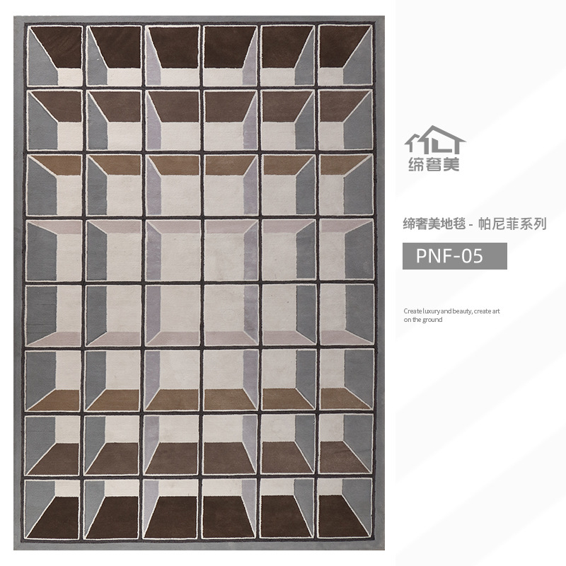 La fuente de la fábrica, la alfombra de la sala de estar, la manta de la mesa de centro del hogar, el dormitorio es resistente a la suciedad y fácil de cuidar.