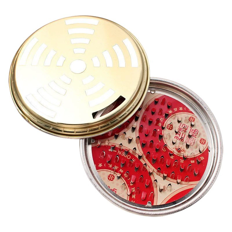 Средство от комаров благовония пластина с крышкой репеллент от комаров благовония держатель для благовоний репеллент от комаров с пылью держатель ладана от комаров с ногтями крупный оптовый