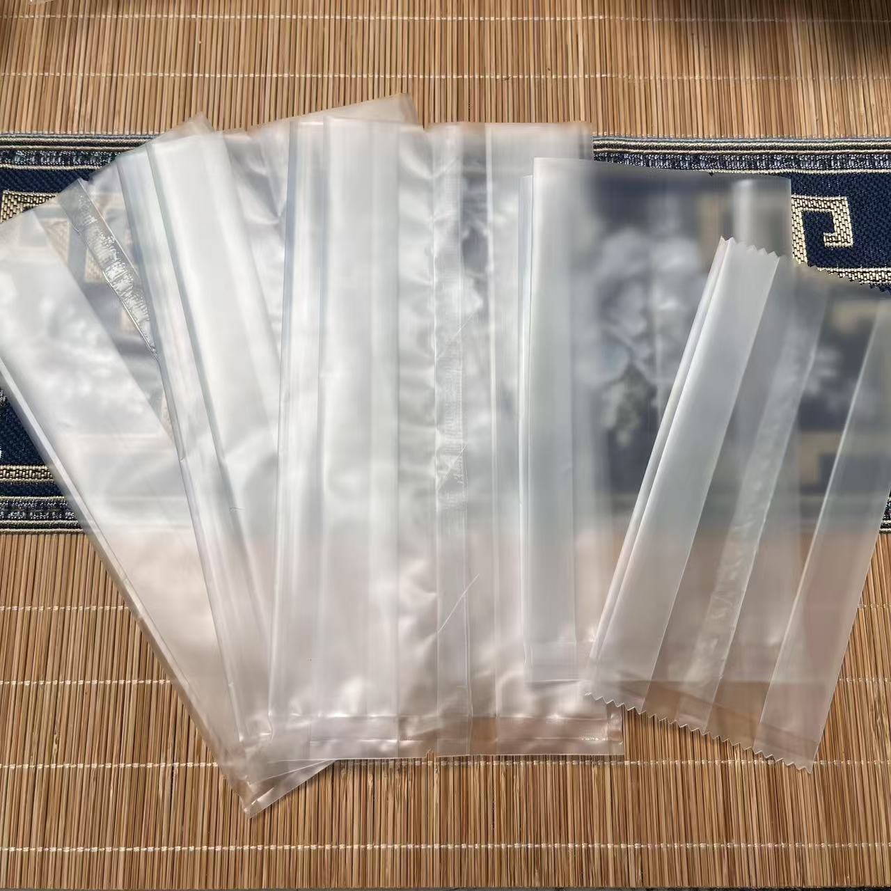 磨砂侧插边风琴机封袋烘焙烘培侧边包装袋饼干蛋黄酥点心面包袋
