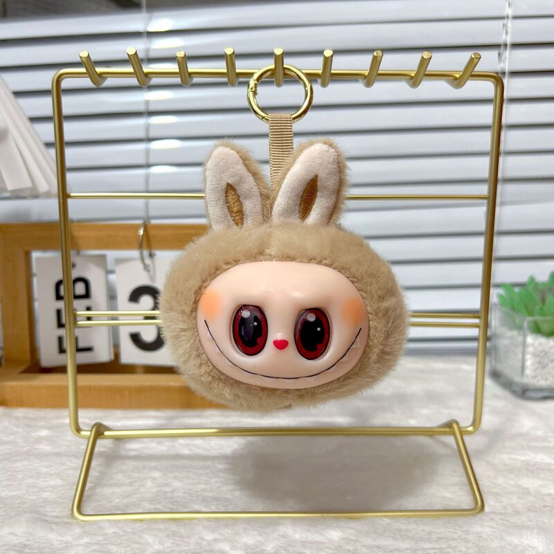 かわいいビニール第二世代ラブブペンダントラブブぬいぐるみ人形バッグペンダントキーホルダー布人形|undefined