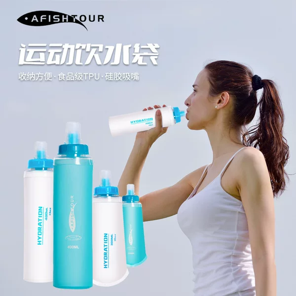 Marathon Bag Equipment Riding Soft Water Bag Running Water Bottle Outdoor Sports Mountaineering Foldable Water Replenishment Portable