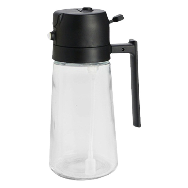 Aceite de cocina olla de pulverización hogar freidora de aire de doble propósito aceite de oliva aceite de cocina barbacoa spray atomización aceite spray olla