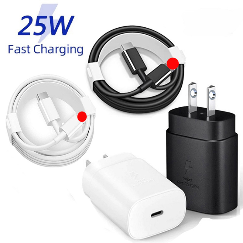 Pd25W Charger Type-C Interface Is Suitable for Samsung Android and Apple Mobile Phone Charging Head Charging Protocol Pd