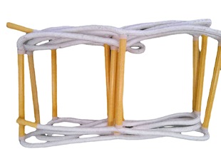 Manufacturer in stock nylon rope ladder fire rope ladder insulated escape ladder life-saving training ladder nylon ladder