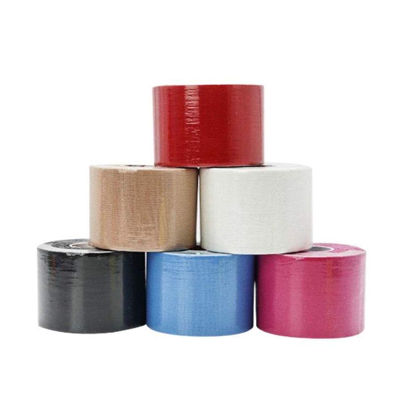 Kinesiología tape5cm músculo parche tobillo músculo parche codo deportes cinta fitness músculo efecto interno parche