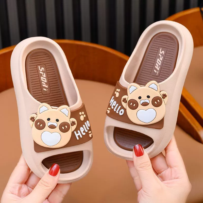 Новые летние детские тапочки для мужчин и женщин на улице