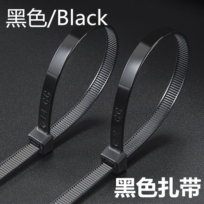 Cinta de atadura de cables de nylon al por mayor 3*150*4*200*5*250*8*300