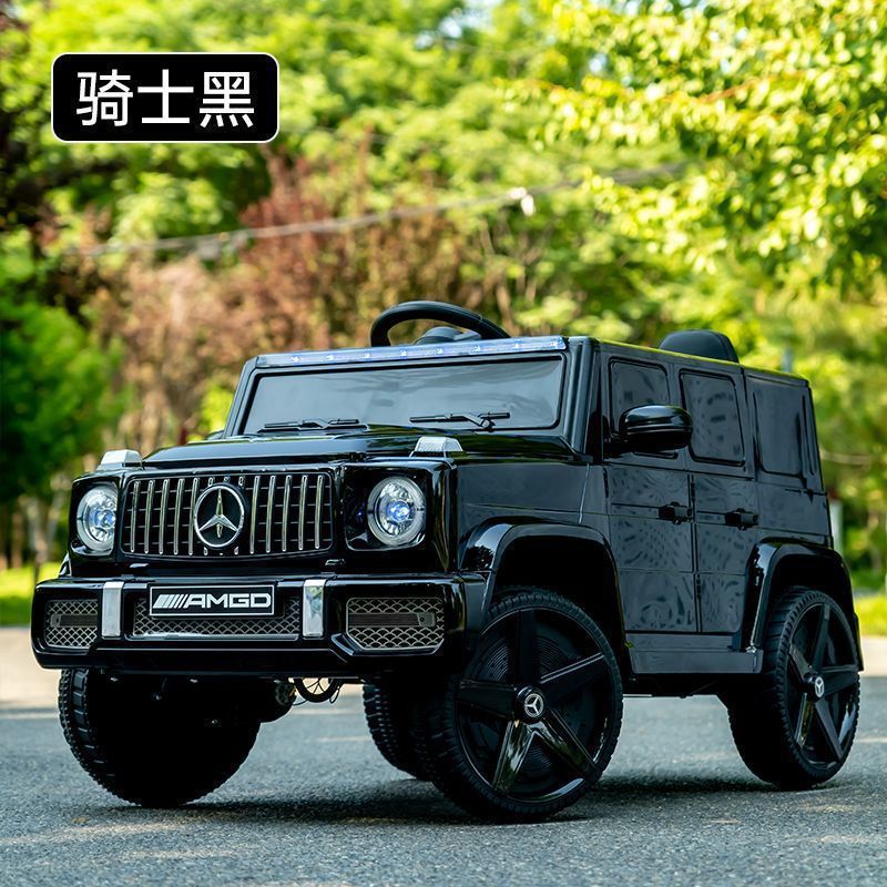 업그레이드된 2인승 + 초내하중 + 주변광 + 트렁크 - 대형 검정색 1~8세(듀얼 드라이브 전체 기능) 듀얼 대형 리튬 배터리