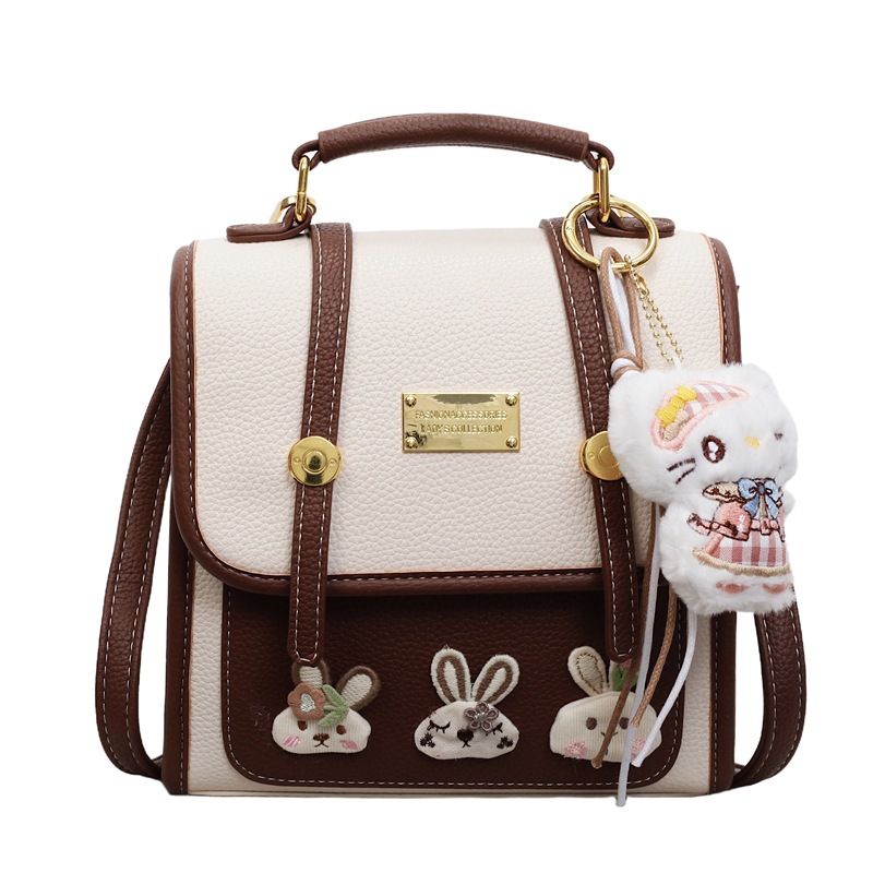 Premium Women's Backpack 2026 New Spring Edition - Academic Style Casual Fashion Niche School Bag For College Students & Commuting Shoulder Bag - Thumbnail 8