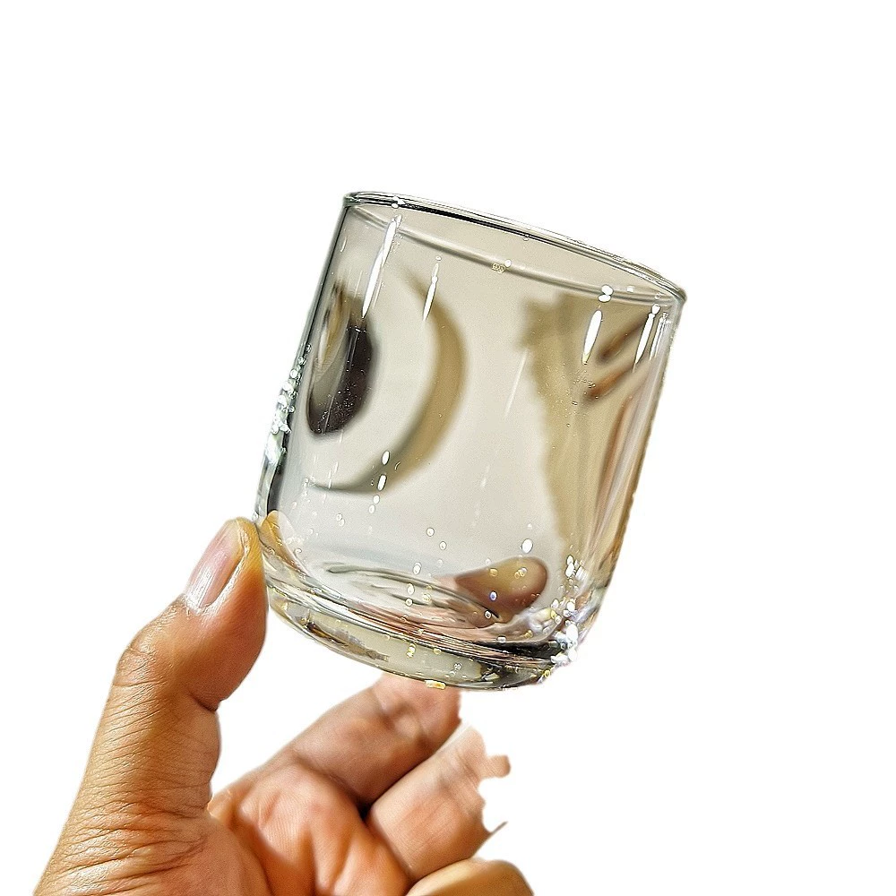 Темpered glass cup household water cup juice milk glass niche drink cup