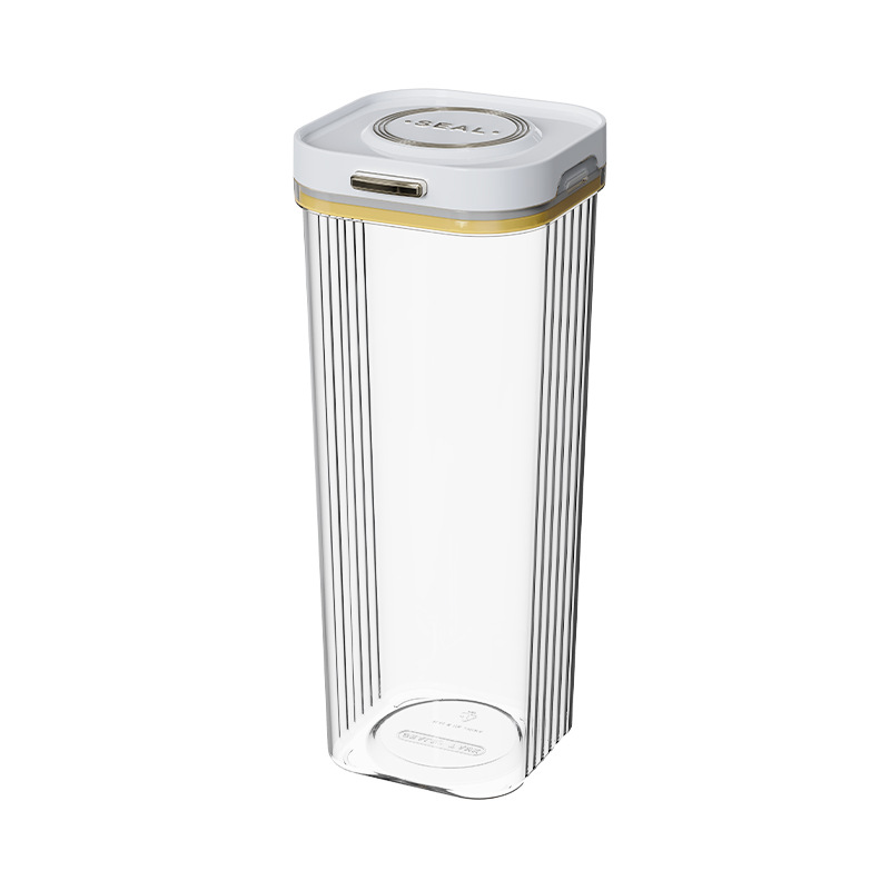 Jarra sellada multifuncional jarra de almacenamiento de grano de almacenamiento de cocina del hogar frasco de plástico transparente frasco de almacenamiento de grano