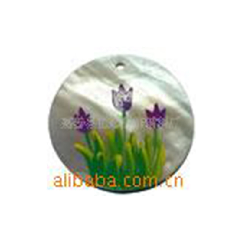 汇锋厂家供应印花贝壳纽扣 女士衬衫西装大衣装饰扣 现货批发