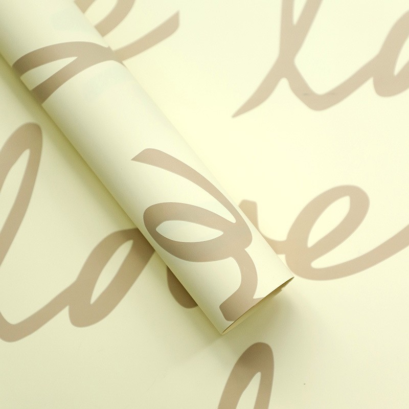 Fábrica al por mayor nuevo vino coreano rojo flor-envuelto espesado impermeable Yuyin ramo de flores de papel de embalaje