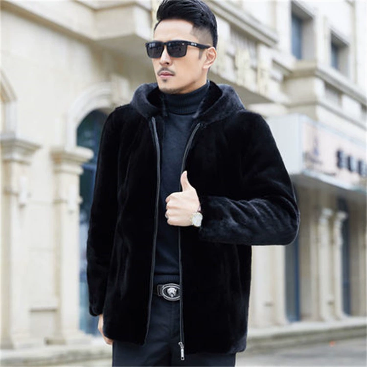 Jacket, demi-season set, classic coat for leisure with hood