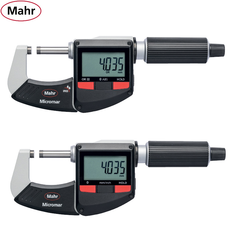 MAHR马尔数显千分尺40EWR防水型4157000电子数显外径千分尺0-25mm