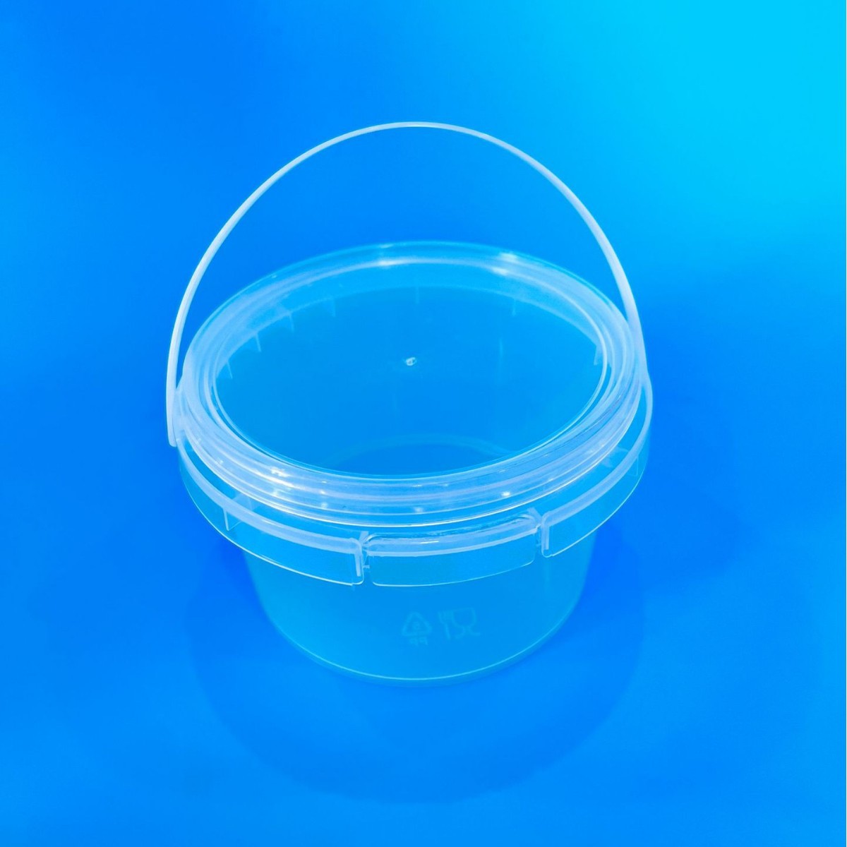 便捷式小容量食品级透明塑料桶