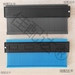 Contour gauge radian ruler contour gauge taking device profiling device woodworking measuring tool irregular contour gauge 20X20