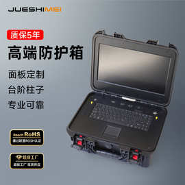 小型仪器设备箱定制PP塑料手提仪表控制面板LED显示屏保护固定