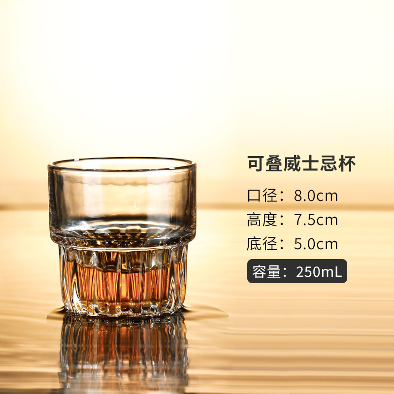 Vidrio de cristal creativo de cóctel de whisky conjunto de tazas de vino clásico tumbler bar cerveza