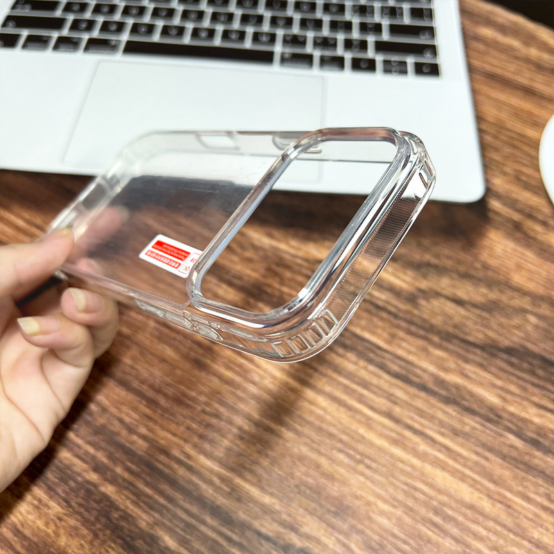 适用苹果iphone16亚克力内防摔11Pro透明12/13二合一17手机壳批发|undefined