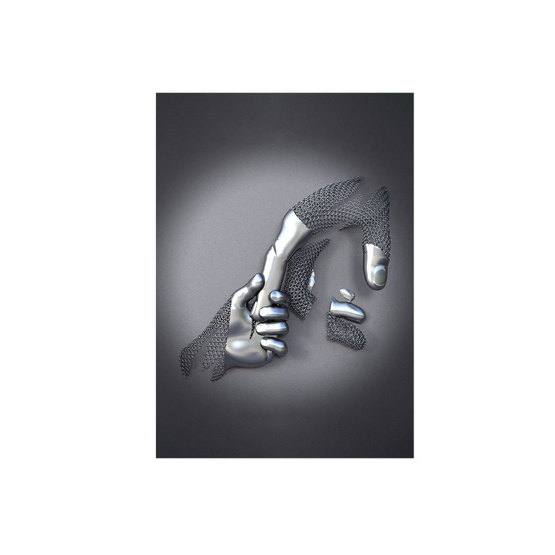 跨境速卖通 亚马逊 TEMU金属人物情侣雕像艺术装饰画客厅餐厅挂画|undefined