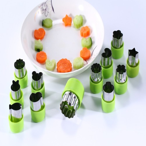 Stainless steel printed butterfly-shaped fruit slicing cake vegetable flower cutting tool baby food