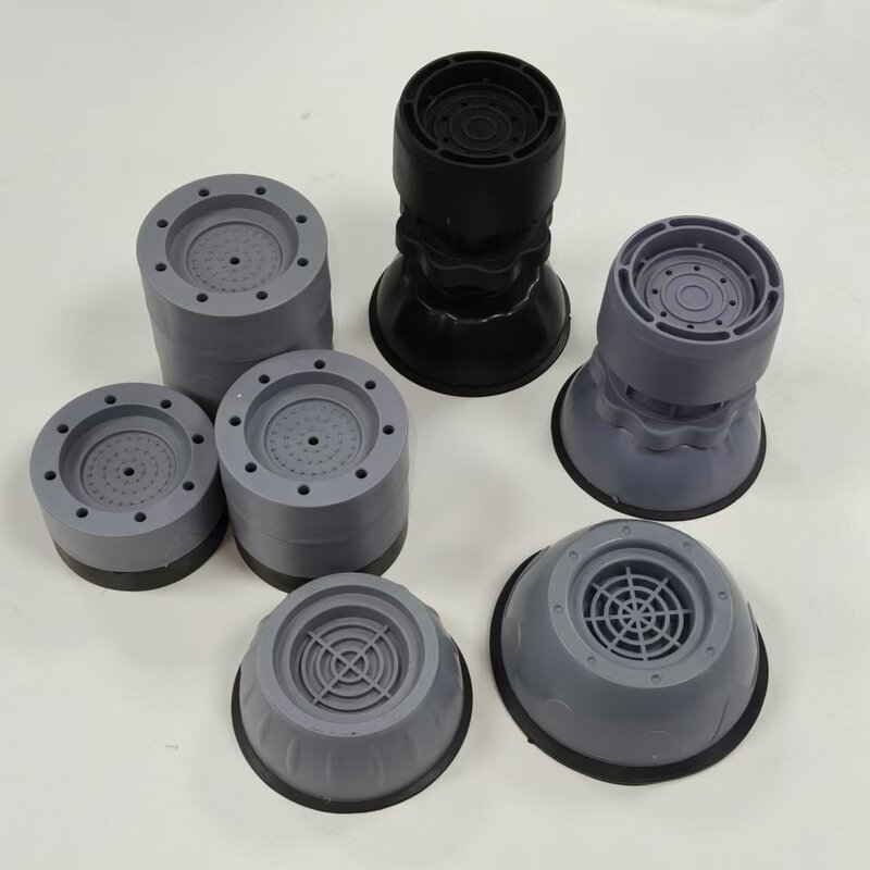 洗濯機の通用の足のクッションのダンパーマットの滑り止めの防振マットの高さは高い防湿の冷蔵庫の波輪のローラーの台を増加します。|undefined