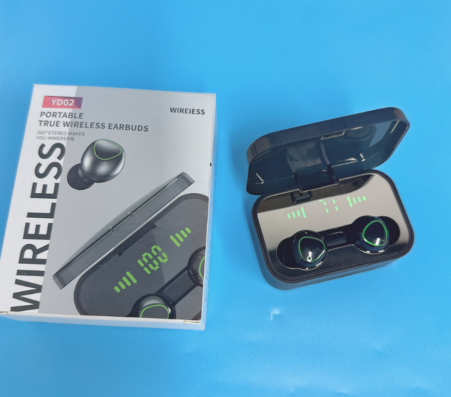 Modelo privado explosivo transfronterizo YD03 M90 F9-5C M25 E7S Pantalla digital táctil TWS 5.4 Auriculares Bluetooth F9