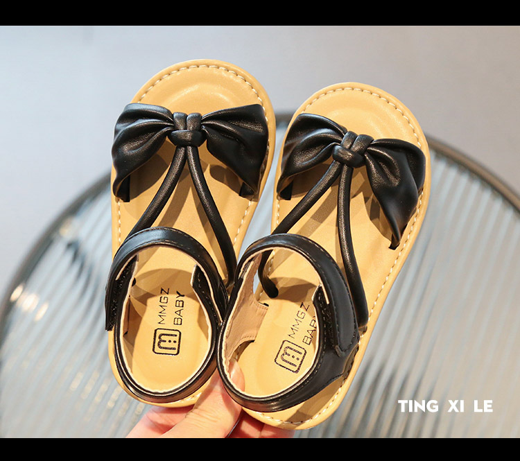 Versione coreana di sandali casual con suola morbida, scarpe da spiaggia estive per bambine, scarpe per bambini 2023_voghion.com