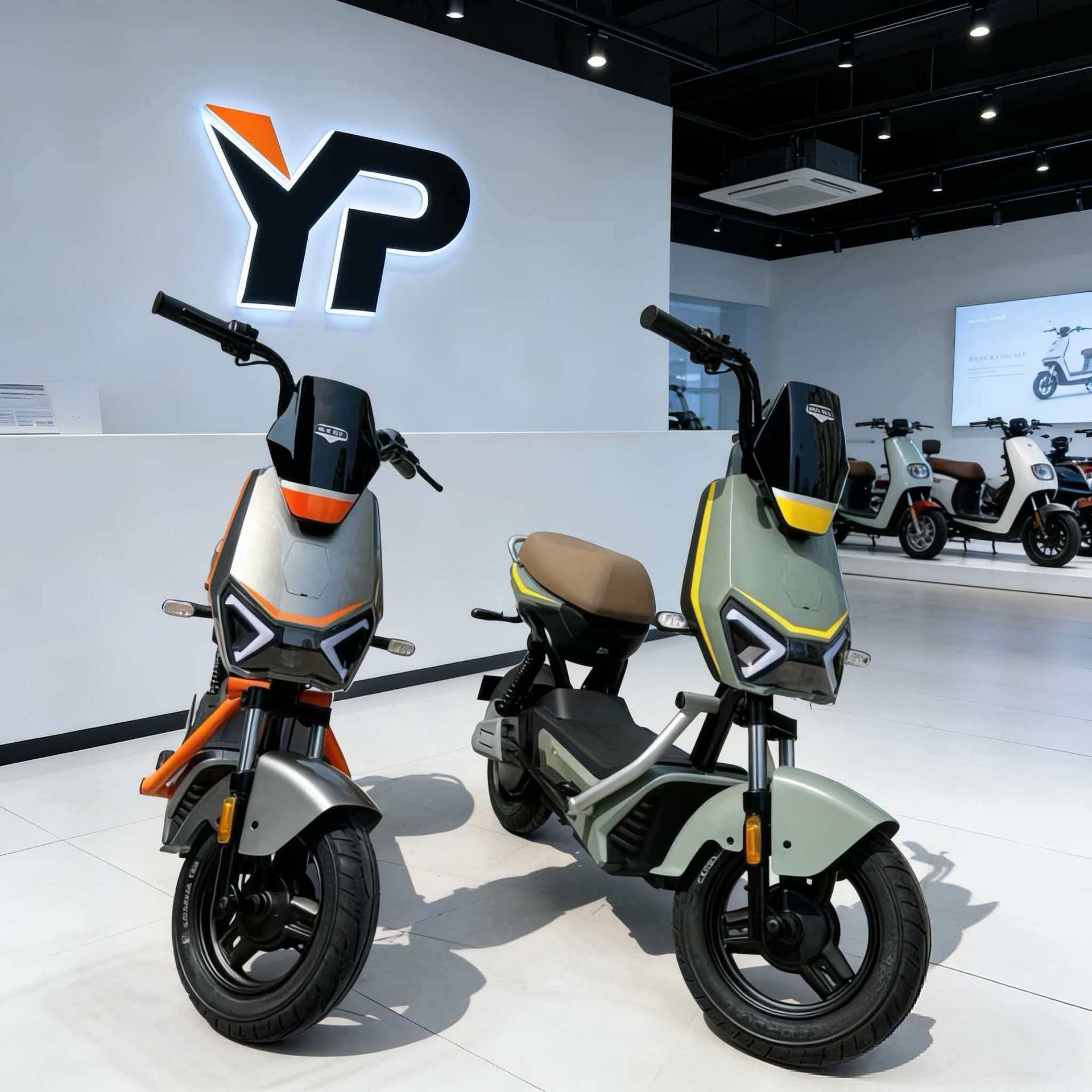 Yipai bicicleta eléctrica de alta potencia adulto de Cercanías de dos ruedas de la batería del coche
