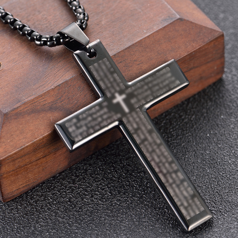 Stainless Steel Cross Pendant 3