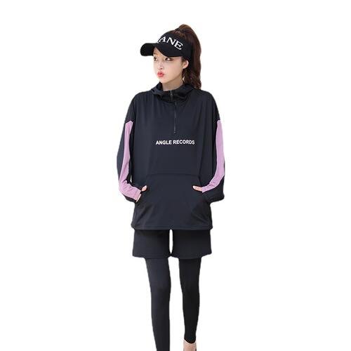 Wholesale New Yoga Clothes Sports Set Long Sleeve Long Pants Shorts Bra Running Fitness Clothes Cross-border Sports