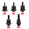 5pcs Female head Riveting Nut tool enclosure Nut simple install manual M3M4M5M6M8