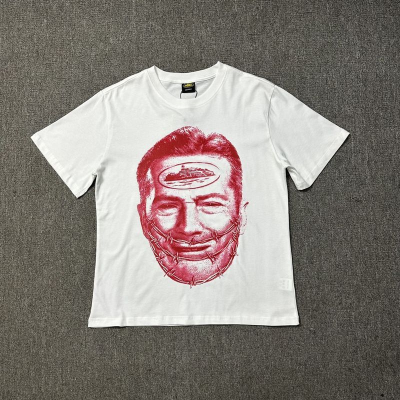 240g corteiz マンハッタン島シリーズ Tシャツ 半袖 レターロゴプリント 男女兼用 ダブルヤーン ファッション 半袖 トレンド|undefined