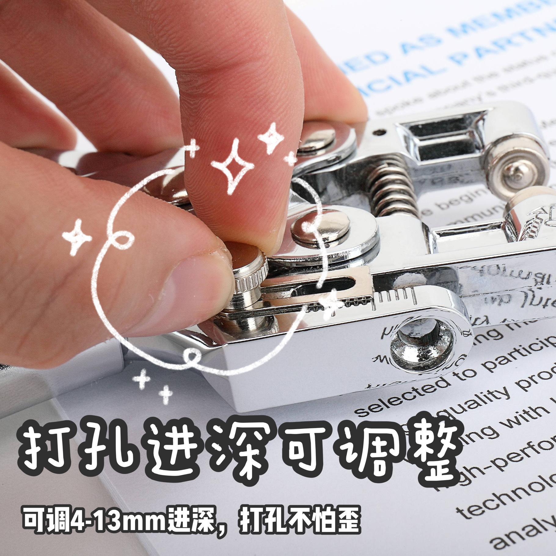 Kedeyous 9719 perforadora de agujero de aire 30 piezas de ahorro de mano de obra anillo de protección ojal hebilla puncher cinturón puncher manual