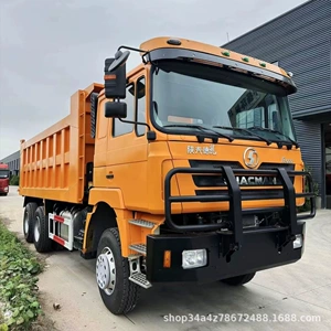 Shaanqi Delong F3000 375 at gücündə, 6m tutumlu mühəndislik yük maşını