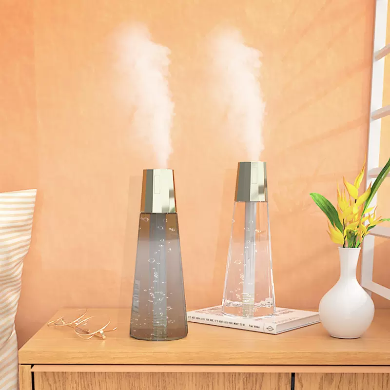 跨境新款七彩led香薰车载星钻加湿器礼品 小型桌面加湿器雾化器