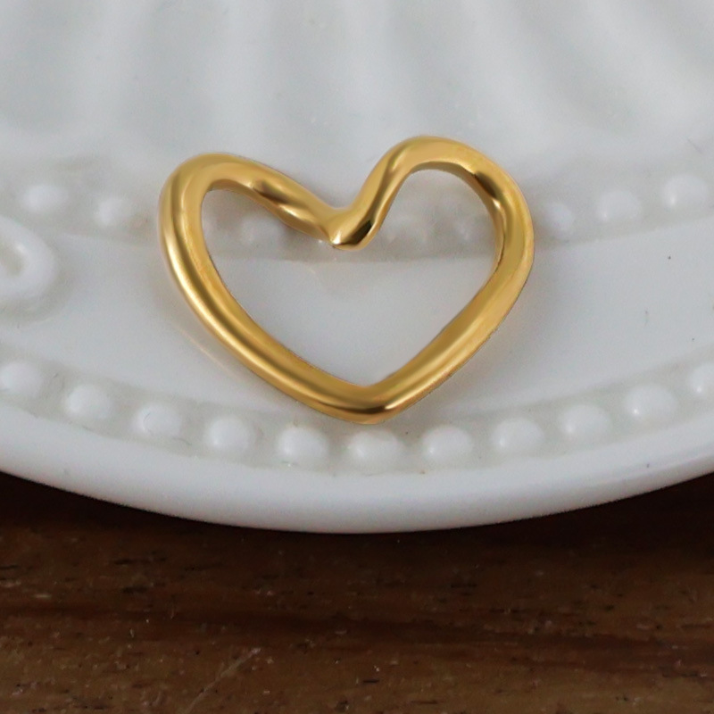 4g Weight Pendant Jewelry Making Type Real Gold Plated Plating Material DIY Jewelry Accessories Classification 1 Piece Quantity 304 Stainless Steel, 316 Stainless Steel Material Cross, Heart Shape Pattern Elegant, Simple Style, Streetwear Style Waterproof Non Tarnish, Irregular, Plating Craft 1 Piece 304 Stainless Steel 316 Stainless Steel Real Gold Plated Cross Heart Shape Pendant DIY Jewelry Accessories 11