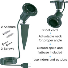 公司生产UL认证美标草坪户外防水灯座美式二芯电源插头廷长线