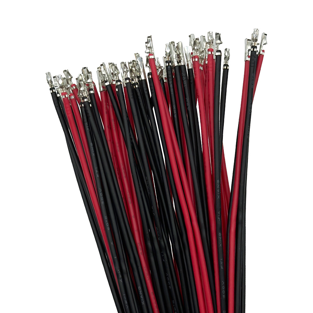 HY2.0mm������ͷ/˫ͷ����Ӳ���� ѹ��Ƭ������1007#22AWG ����