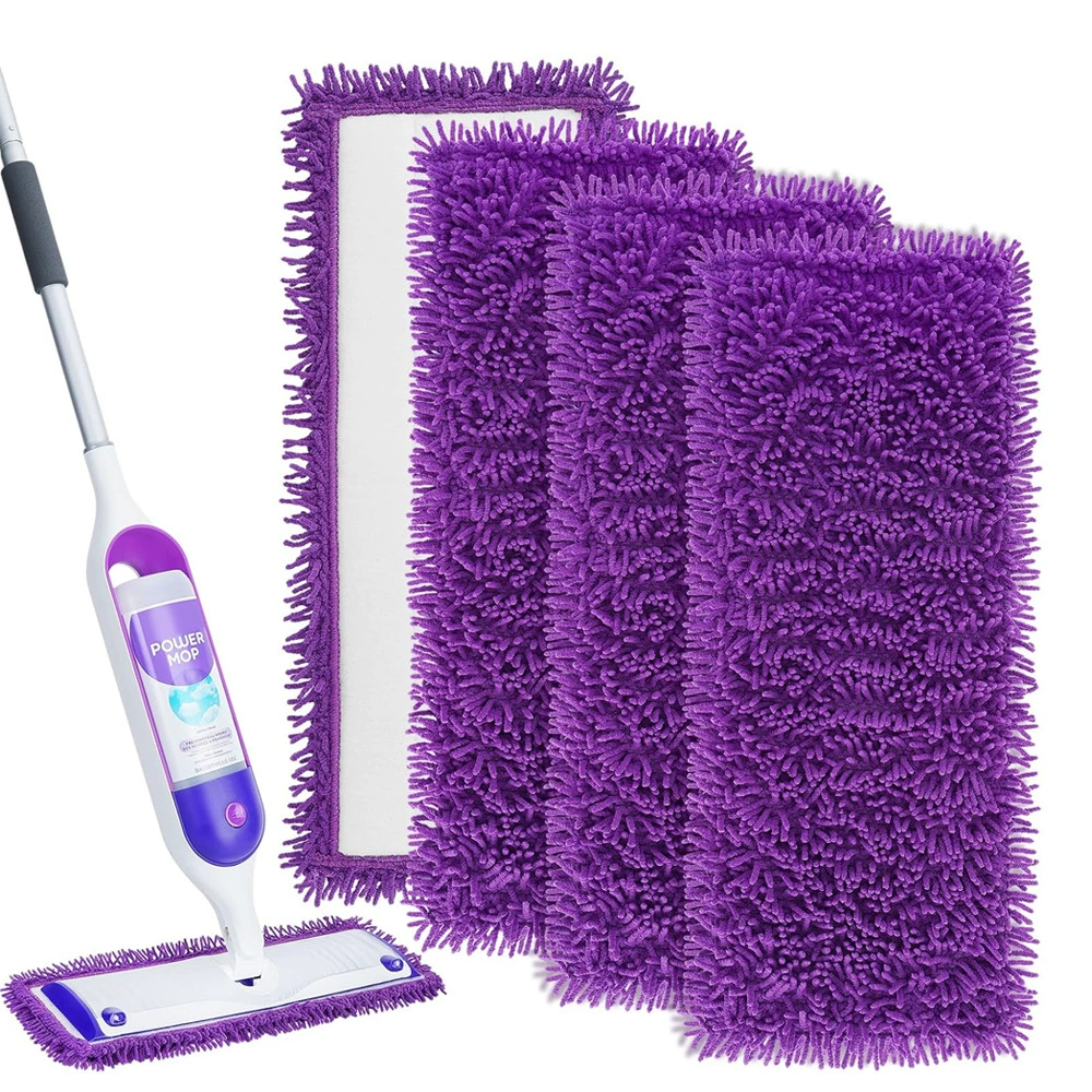 Подходит для Swiffer PowerMop швабры коврики для мытья воды Повторное использование швабры для замены всасывания спрей
